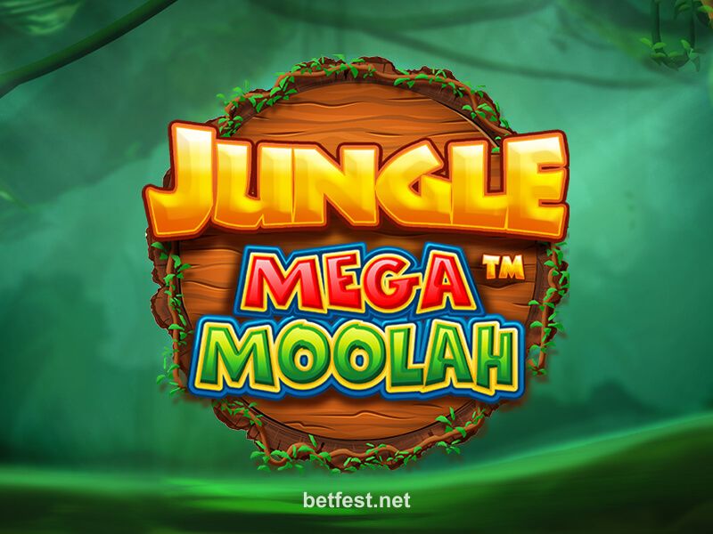 Imagem do jogo Jungle Mega Moolah na BetFast