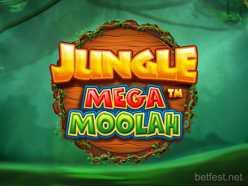 Imagem do jogo Jungle Mega Moolah no betfast